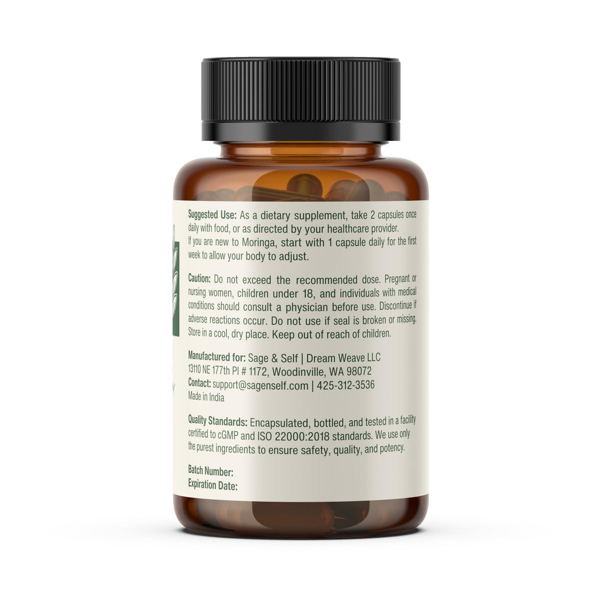 Moringa Capsules 60 Capsules A76379