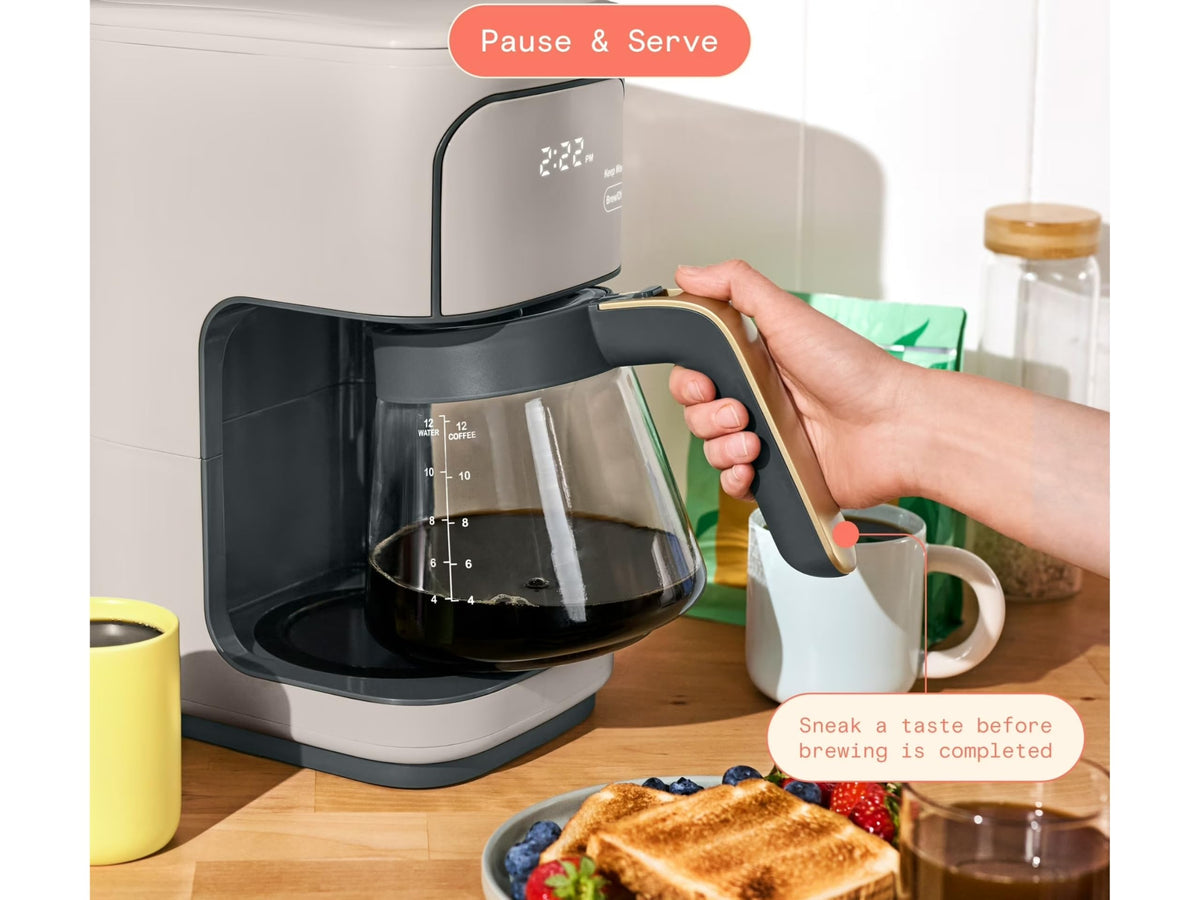 12-Cup Programmable Coffee Maker with Glass Carafe Q64522