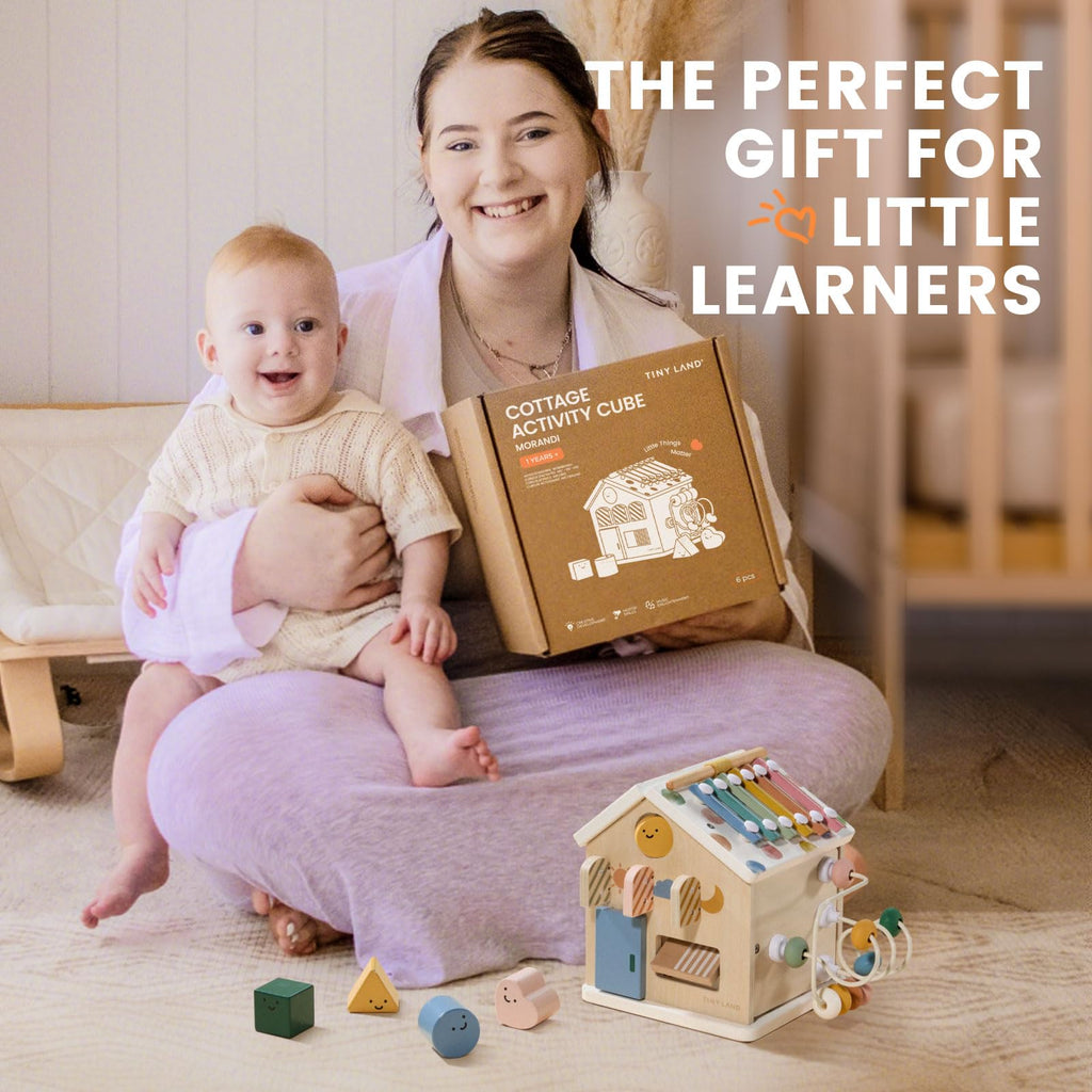 Wooden Activity Cube Y51010