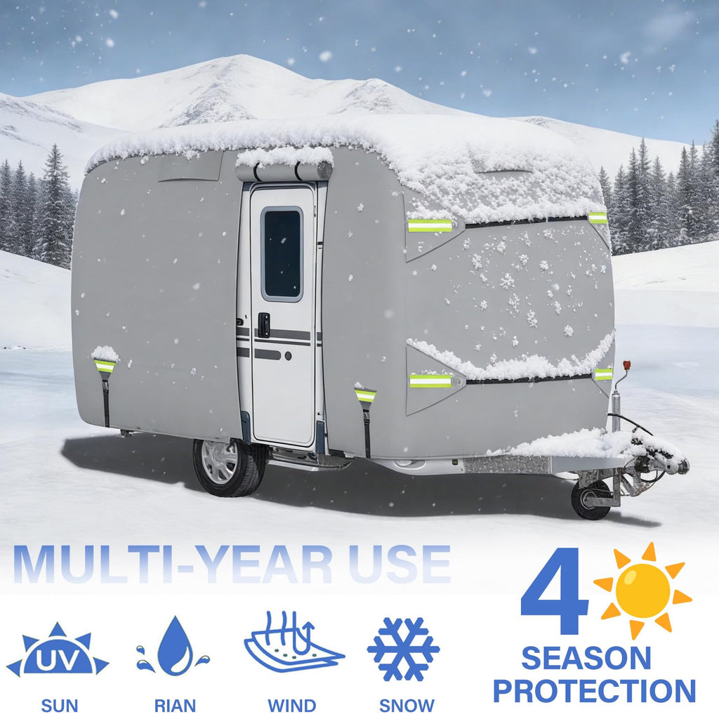 Waterproof Fiberglass Travel Trailer Cover C293582