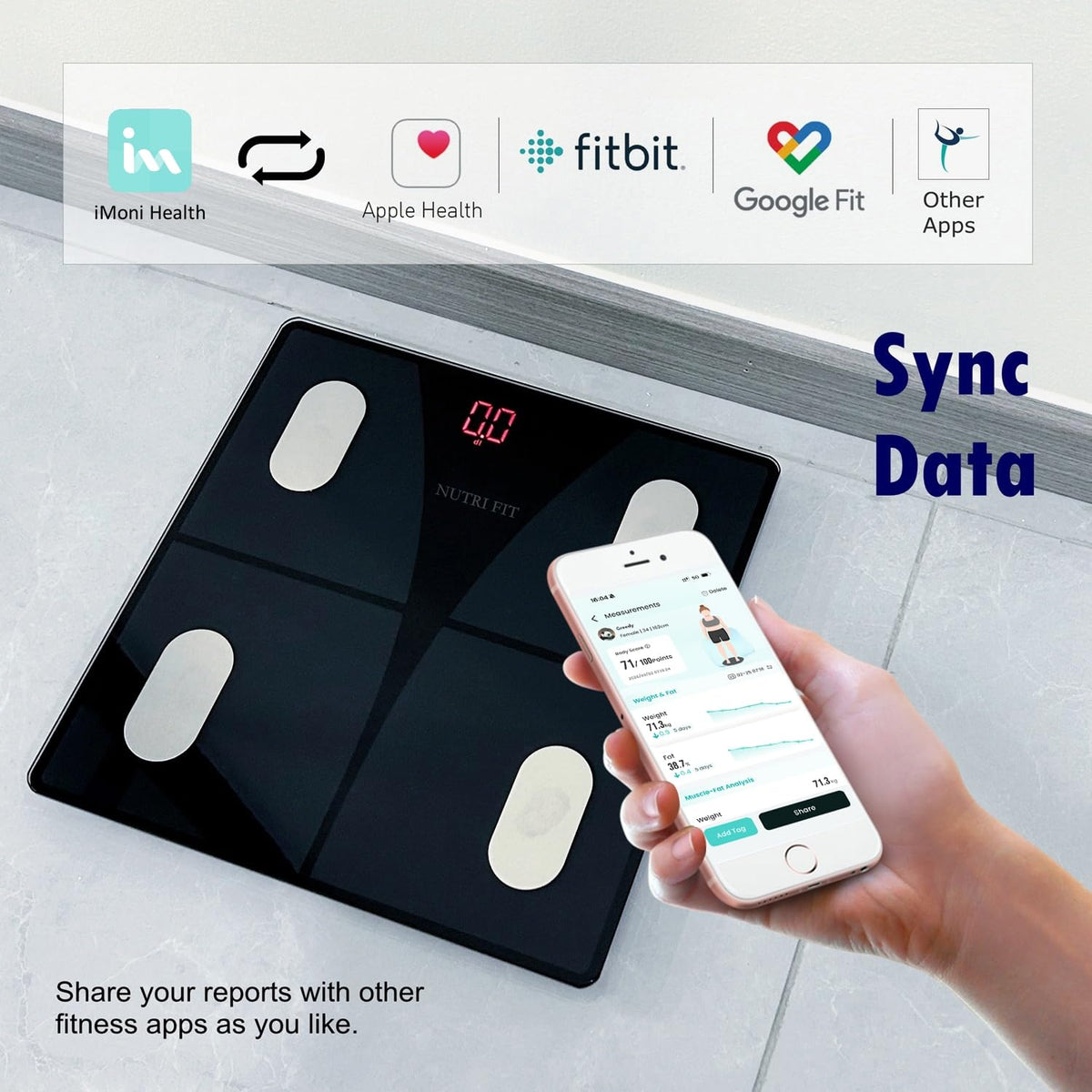 Digital Bathroom Scale X87545