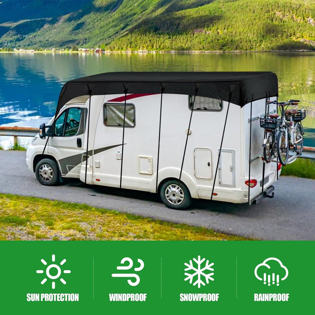 3.3m Camper Cover 210D Oxford Cloth Grey D633