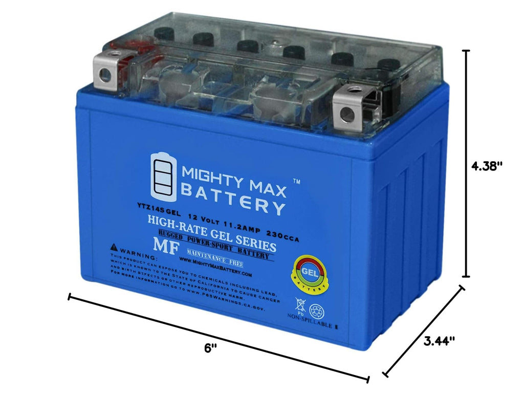 12V 11.2Ah Gel Battery T683430