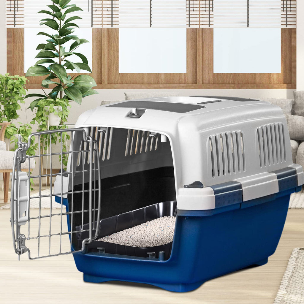 50 Pieces Disposable Litter Box for Cats Large Black T588