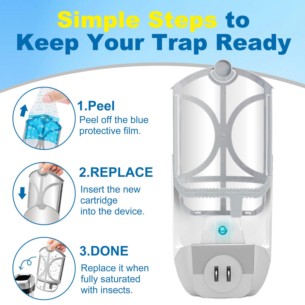 10 Pack Flying Insect Trap Refills O8054