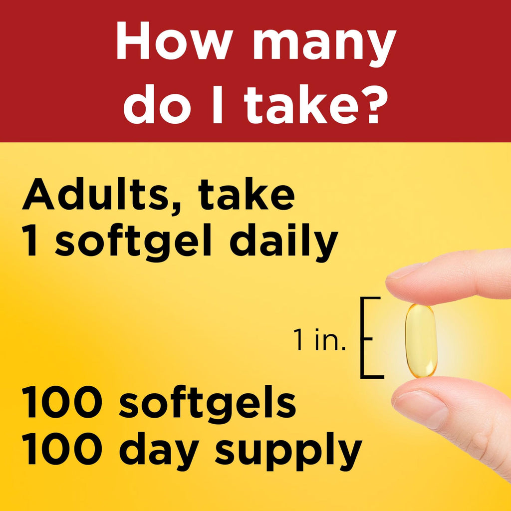 Fish Oil Omega 3 1200 mg Softgels C4935