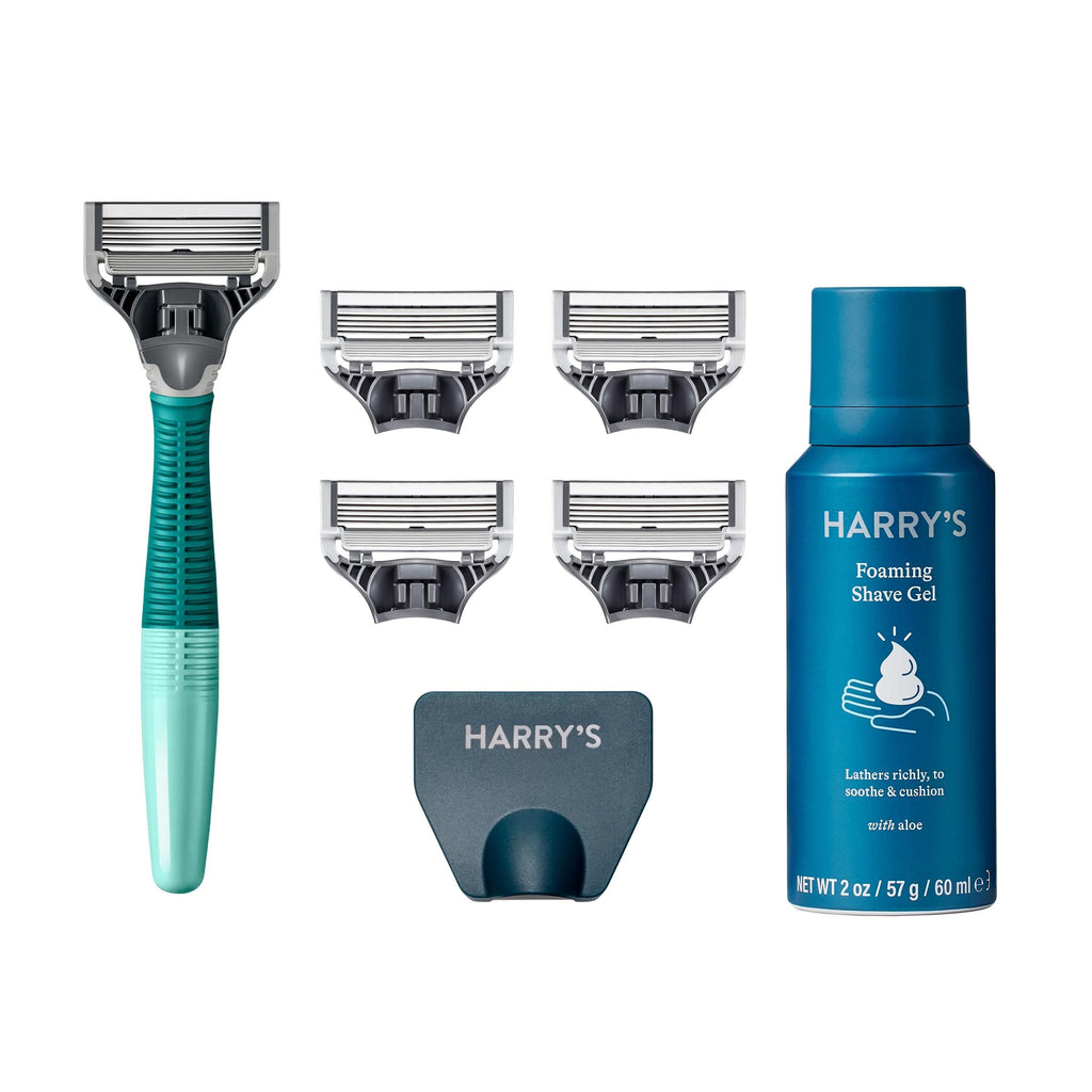 Razor Set with 5 Blade Refills and 10 Count Refills L877