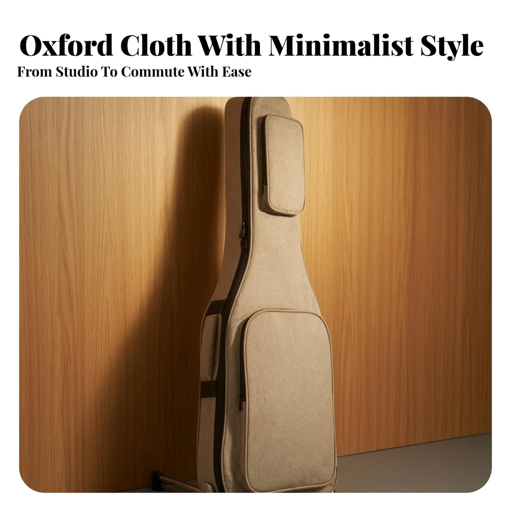Electric Guitar Bag with Neck Support Oxford Cloth Gig Bag H493
