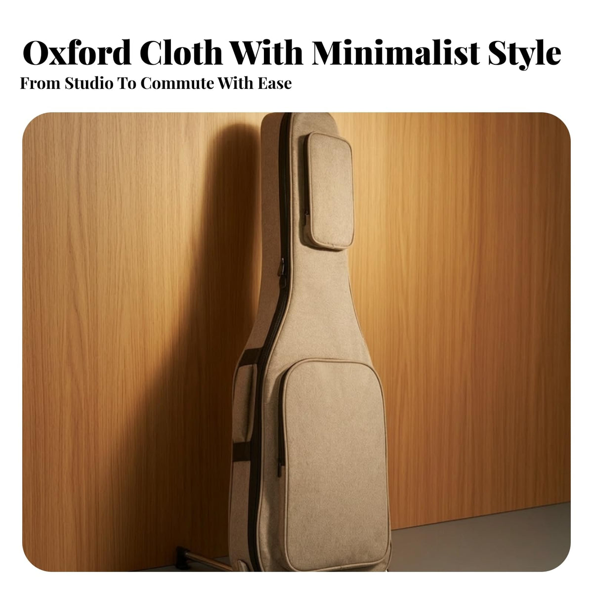 Electric Guitar Bag with Neck Support Oxford Cloth Gig Bag H493