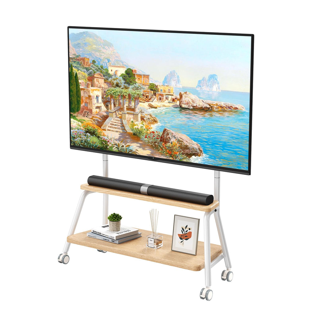 Mobile TV Stand on Wheels for 32-75 Inch TVs U57682