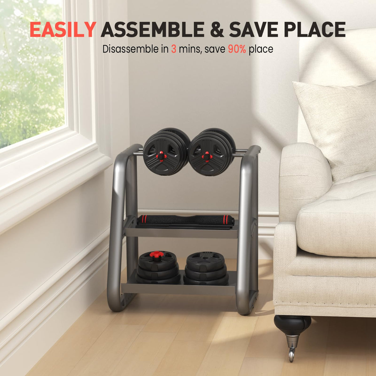Adjustable Dumbbells Set O84768