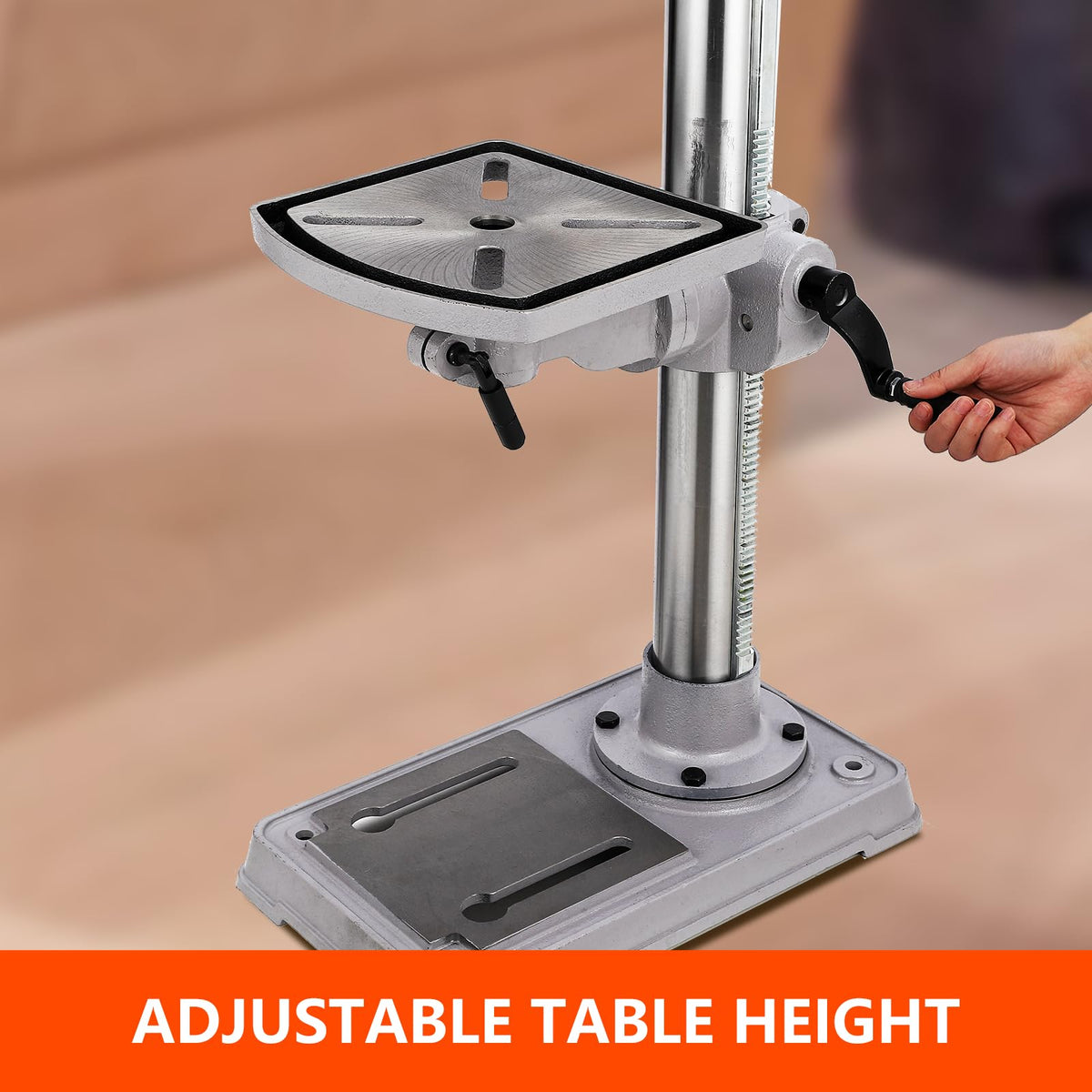 15 in Benchtop Drill Press with Variable Speed Tilting Worktable A234644