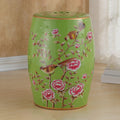 Hand-Painted Ceramic Drum Stool C551885