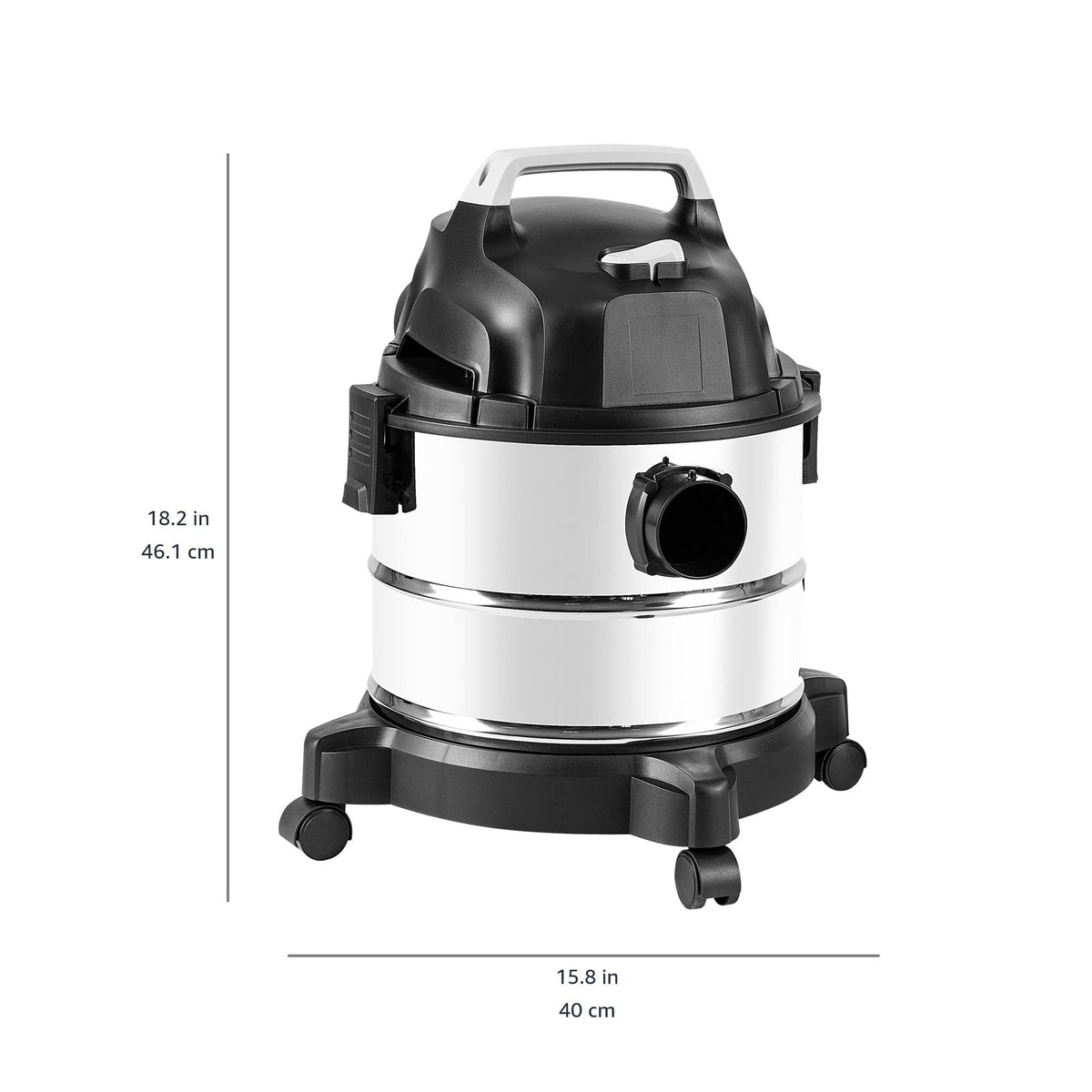 Wet Dry Shop Vacuum Cleaner 4 Gallon Stainless Steel B78895