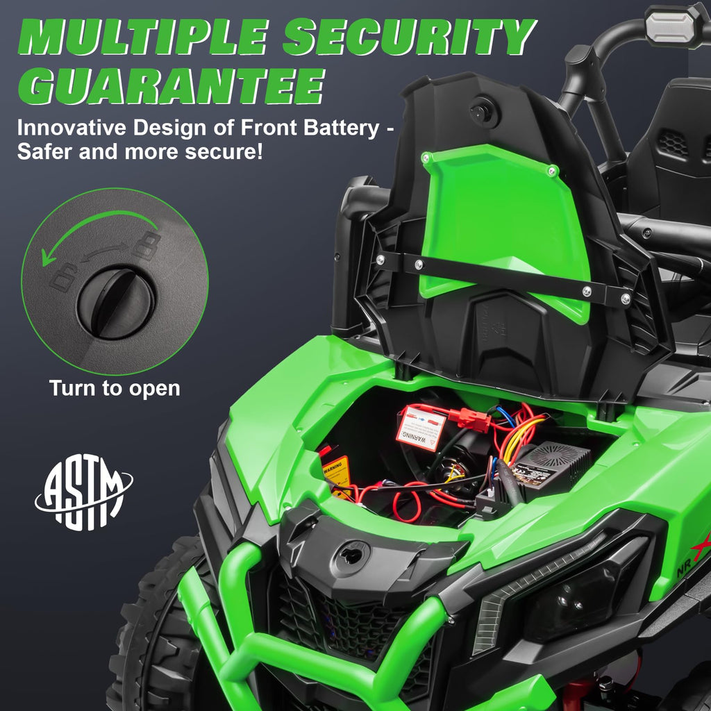 2 Seater 24V Powered Ride on Car with Remote X557964