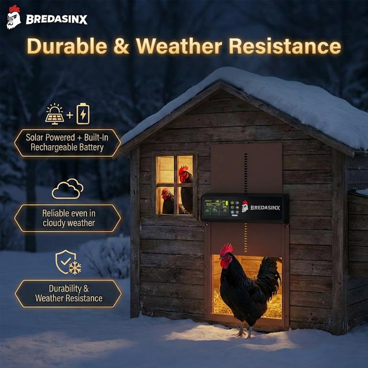 Automatic Chicken Coop Door L33864