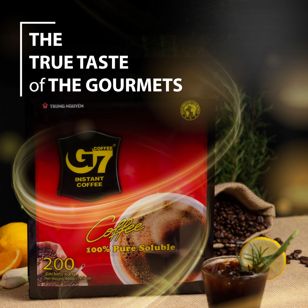 Pure Black and Cappucino Coconut Instant Coffee W637