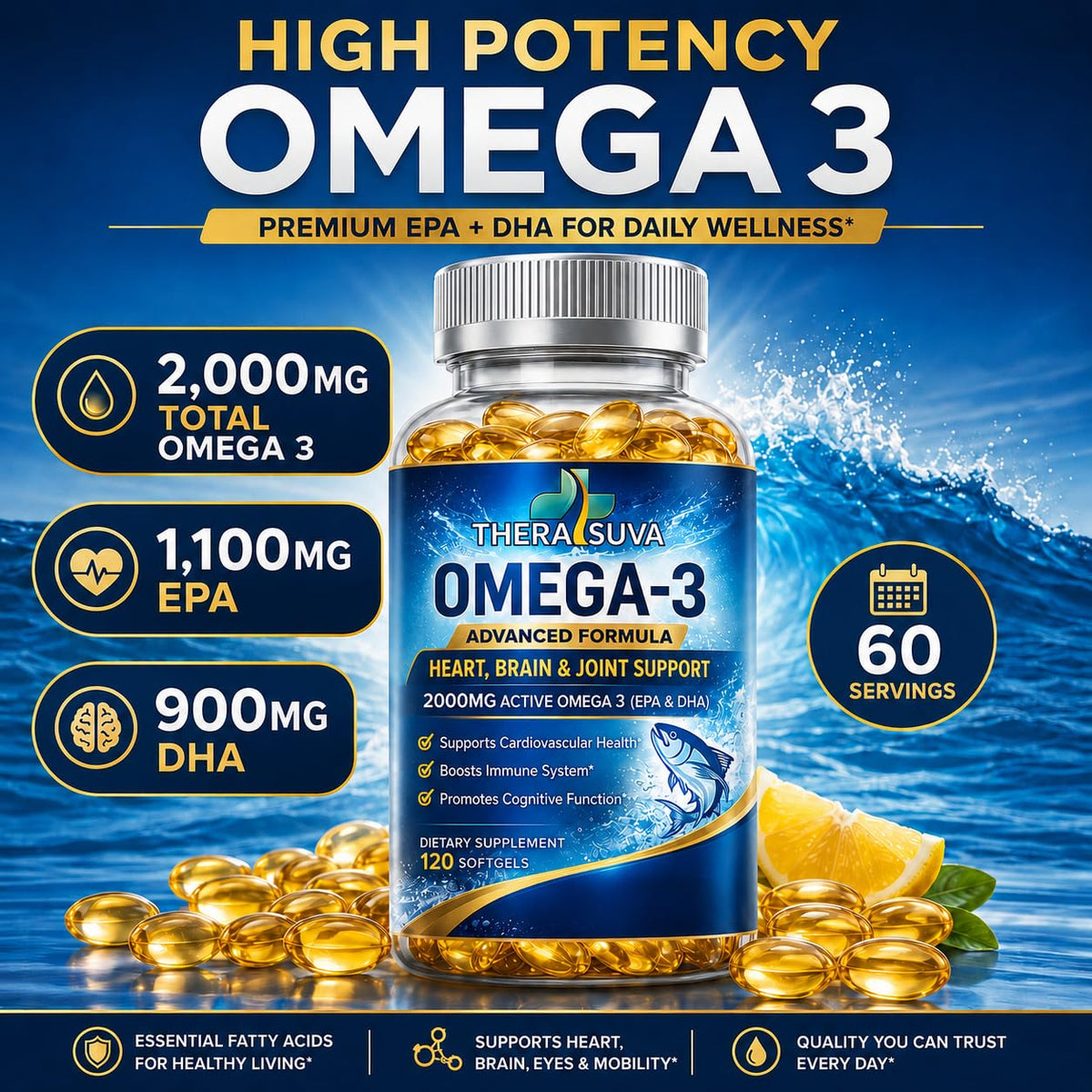 120 Veggie Softgels Fish Oil P962