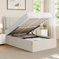 Twin Size Upholstered Lift Up Storage Bed Frame F7610