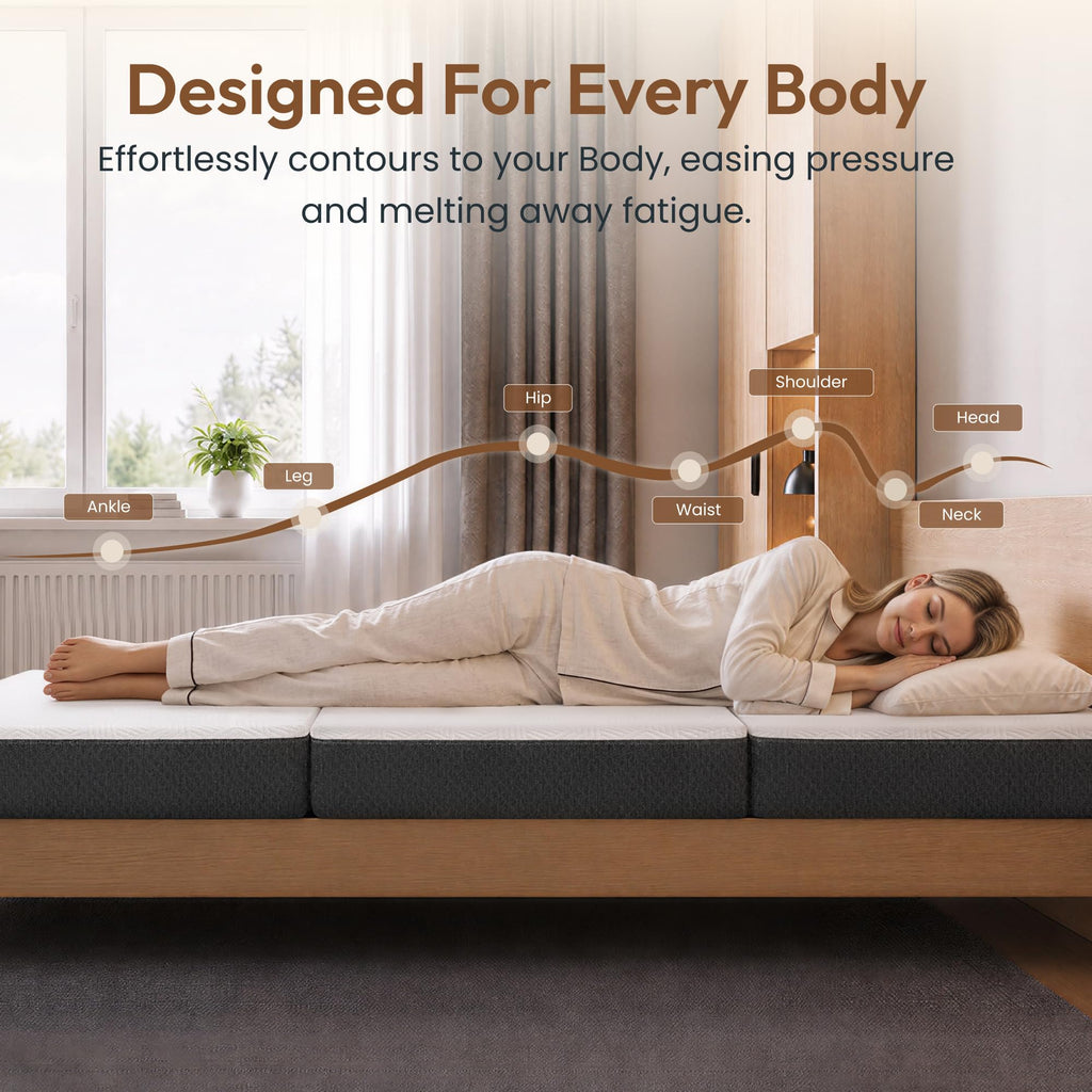 Queen 6" Tri-Fold Mattress D5445