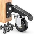 Heavy Duty Retractable Casters 700 lbs 4 Casters Y51594