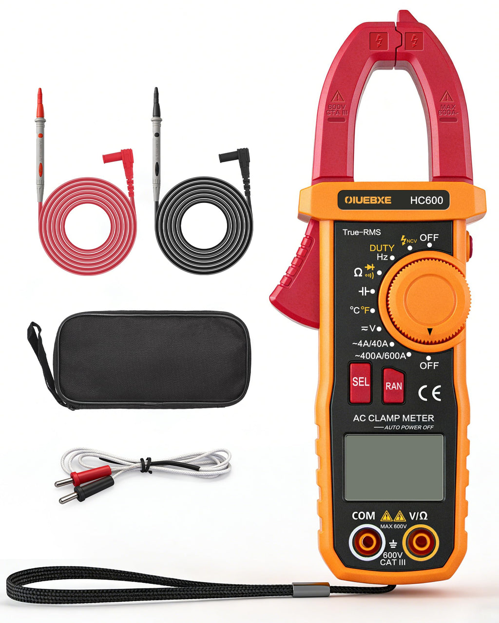 600A True RMS Clamp Meter U9531