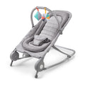 2-in-1 Light Gray Tweed Bouncer & Rocker Z523
