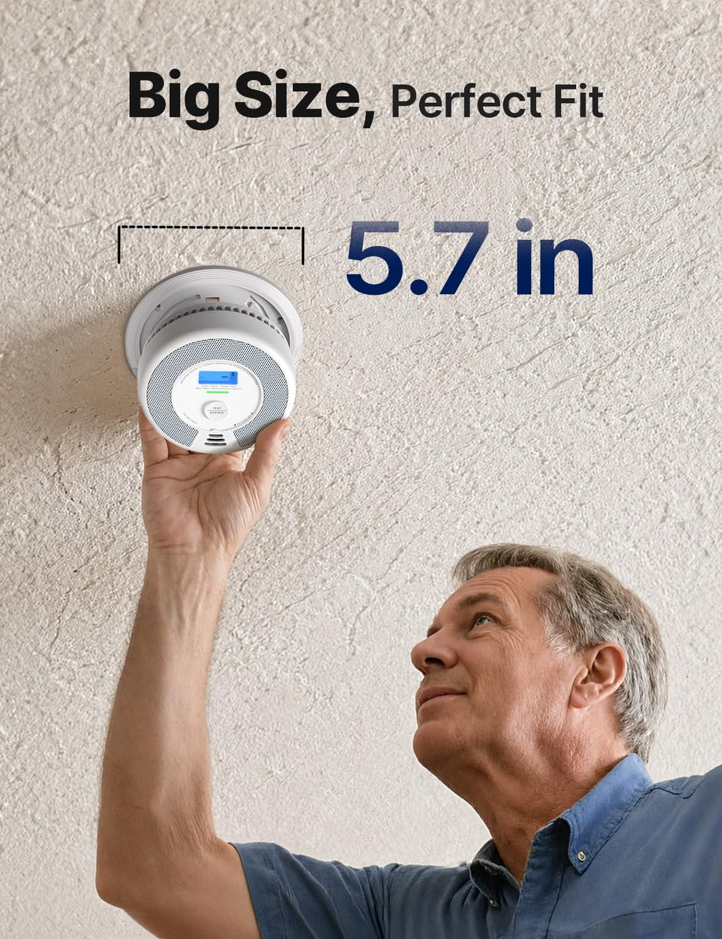 Wireless Combination Smoke and CO Detector 3-Pack C993376