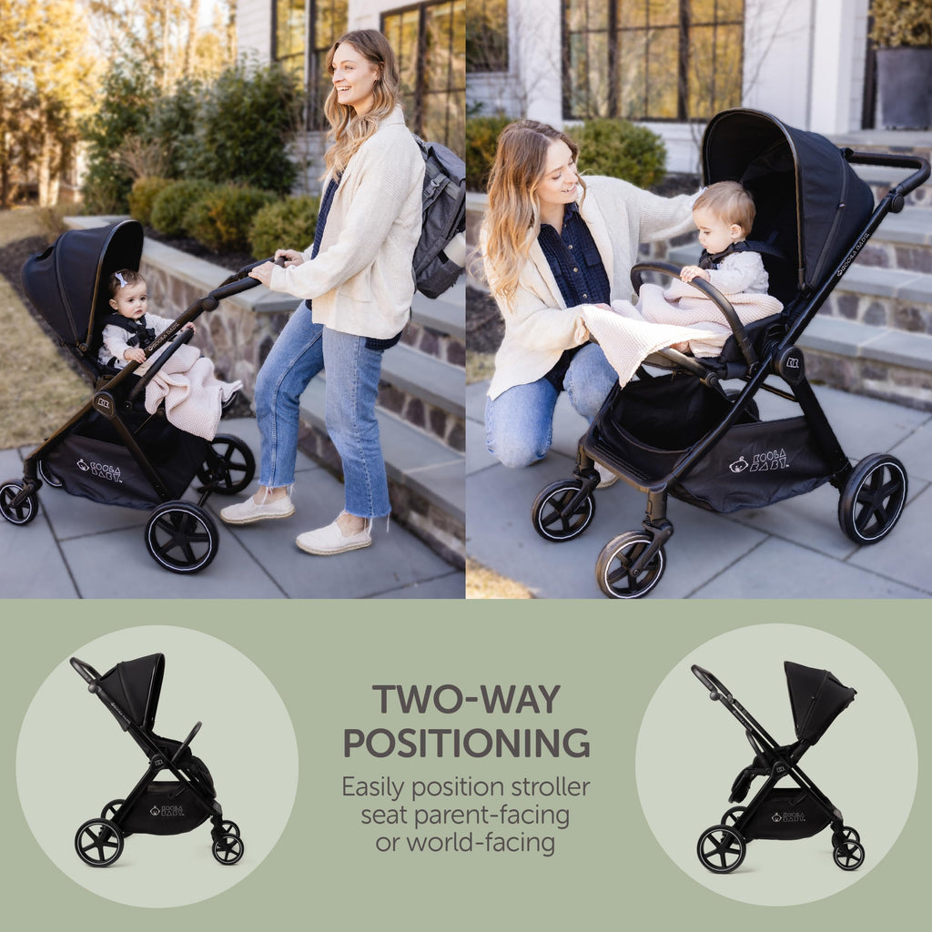 Reversible Foldable Baby Stroller E224