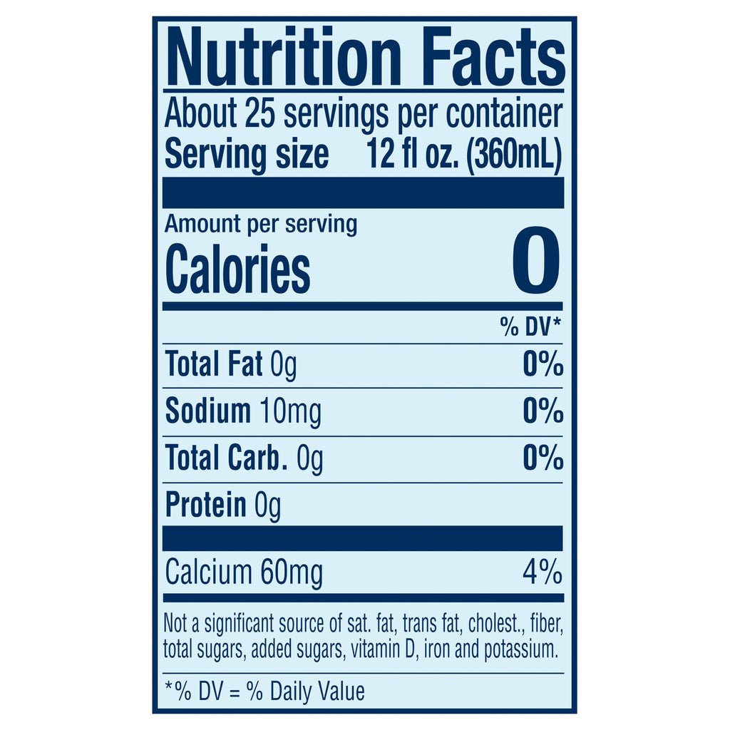 Sparkling Natural Mineral Water 750ml Glass Bottle A7687