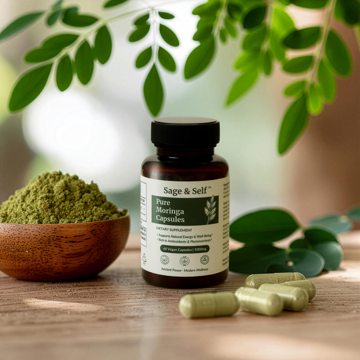 Moringa Capsules 60 Capsules A76379