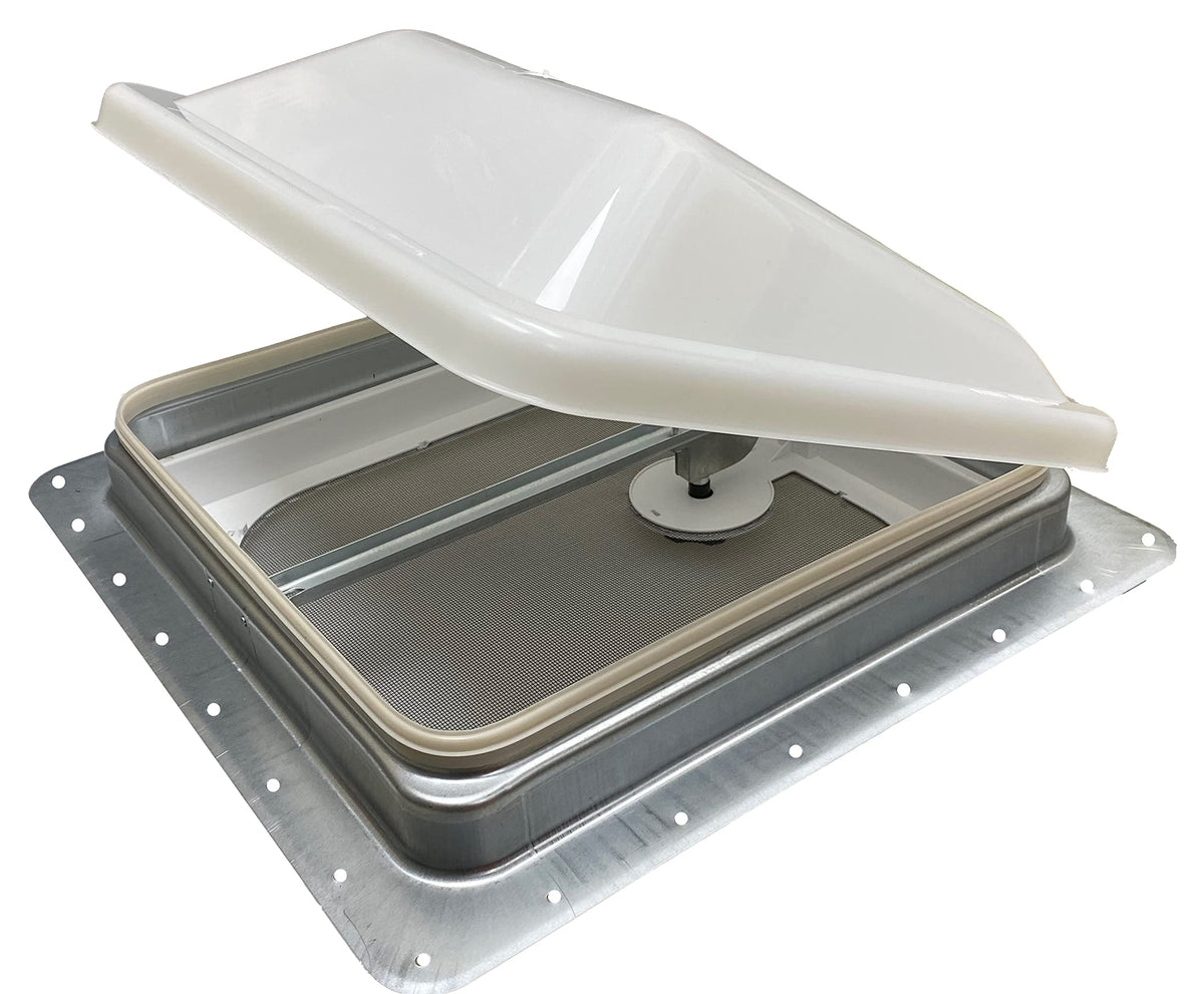14" RV Roof Vent White Lid Non-Powered Y97469