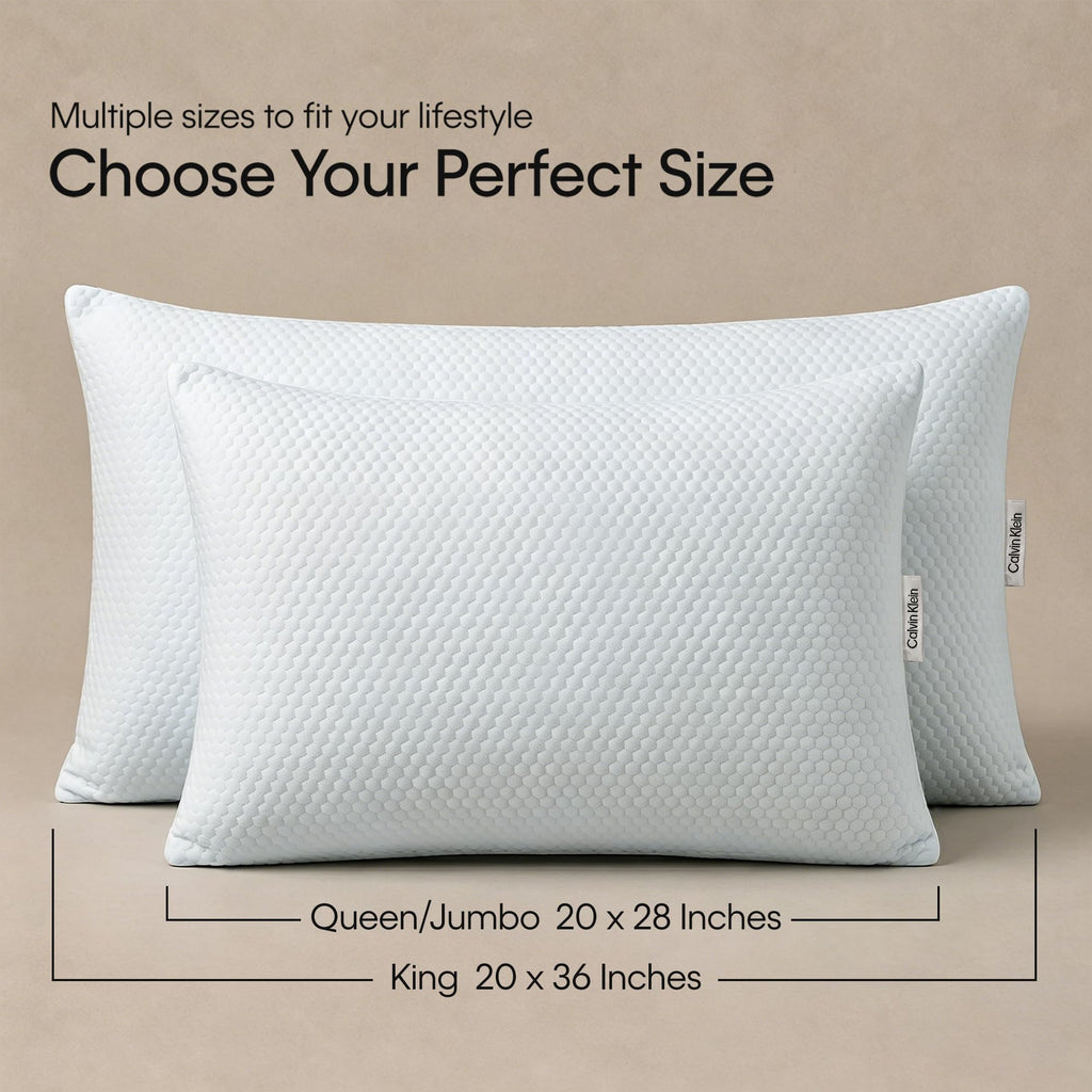 Cooling Reversible Down Alternative Bed Pillows A2156