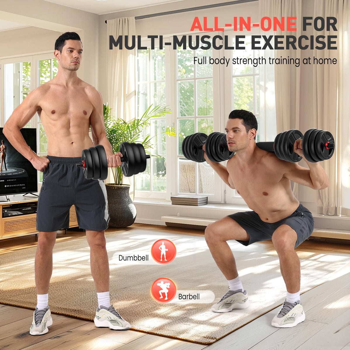 Adjustable Dumbbells Set O84768