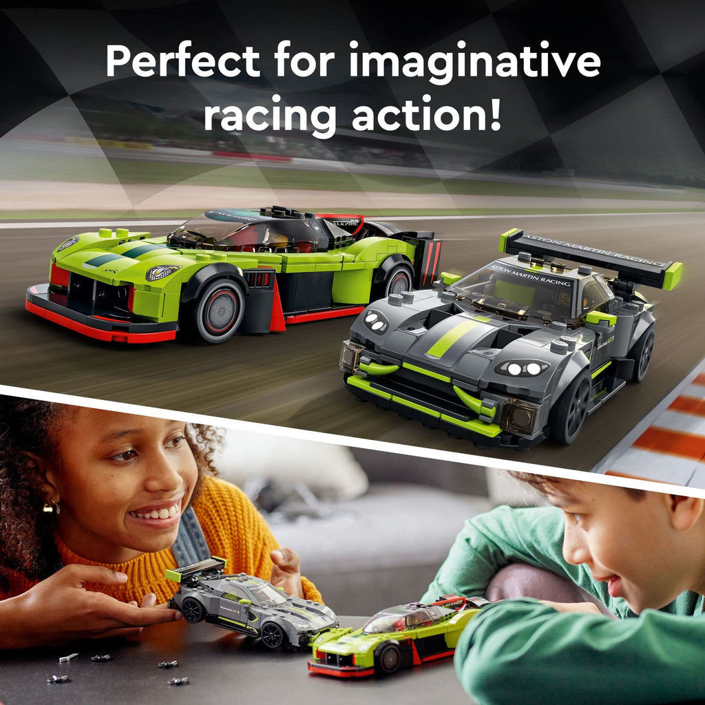 Race Car and Toy Set with 2 Driver Minifigures Y5812
