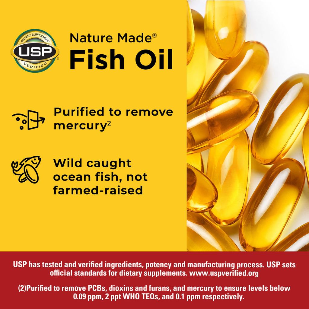 Fish Oil Omega 3 1200 mg Softgels C4935