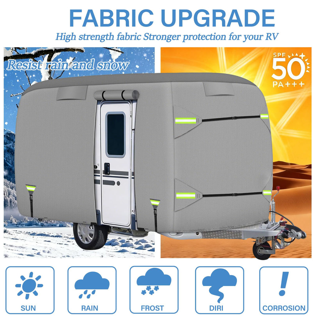 Waterproof Fiberglass Travel Trailer Cover C293582