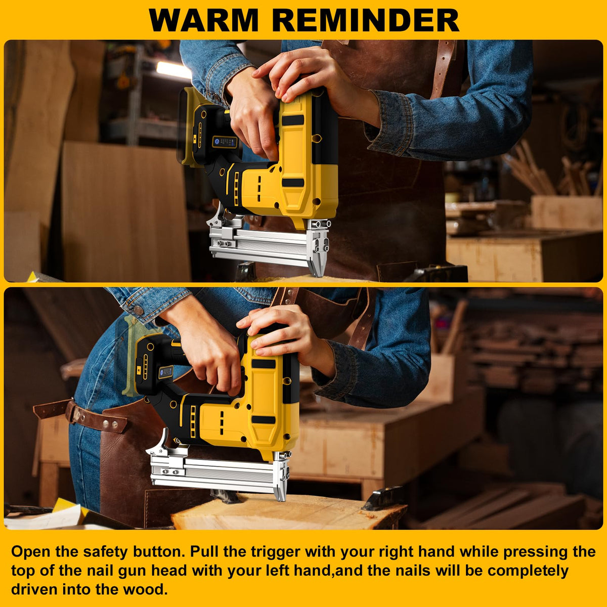 18 Gauge Cordless Brad Nailer with 1000 Nails A921