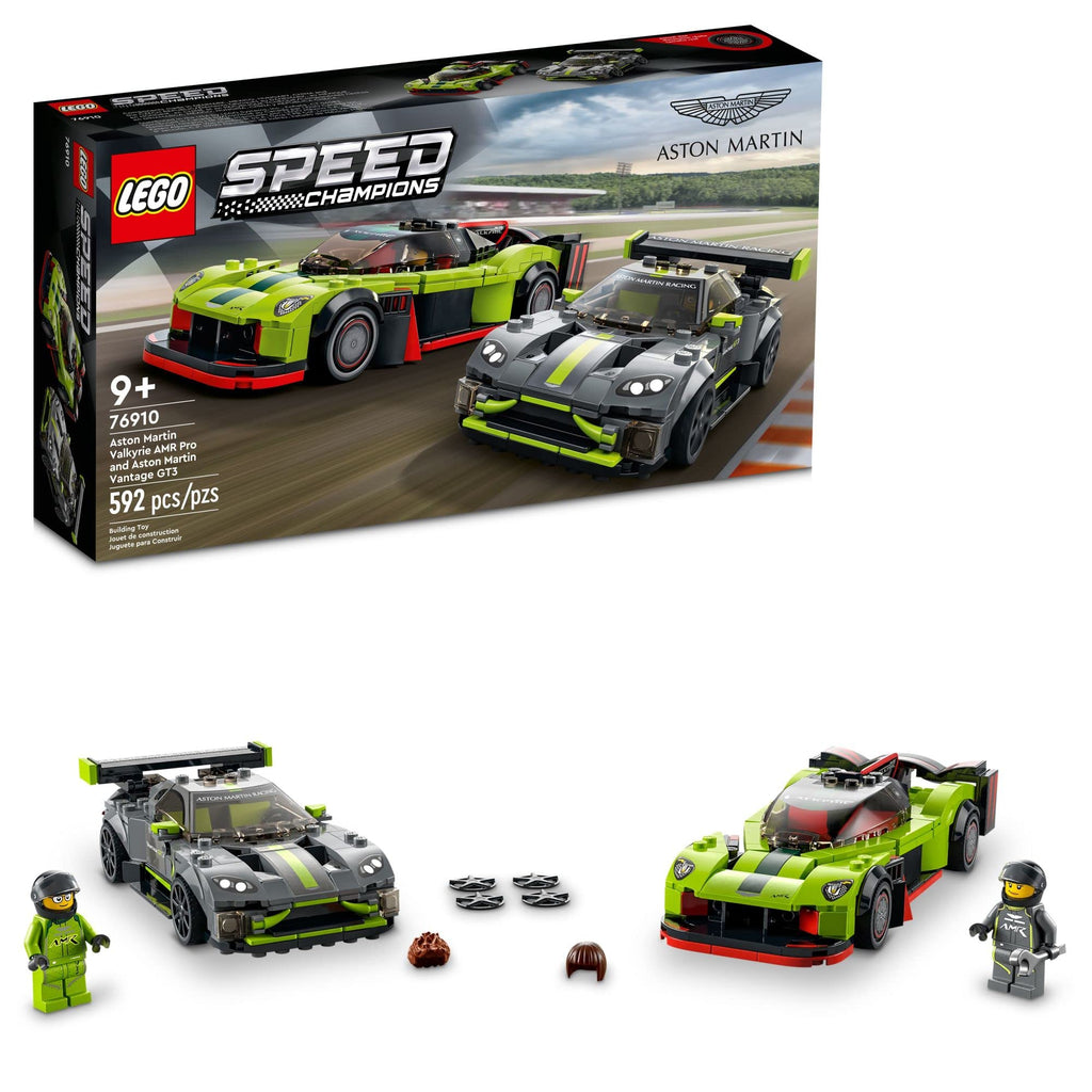 Race Car and Toy Set with 2 Driver Minifigures Y5812