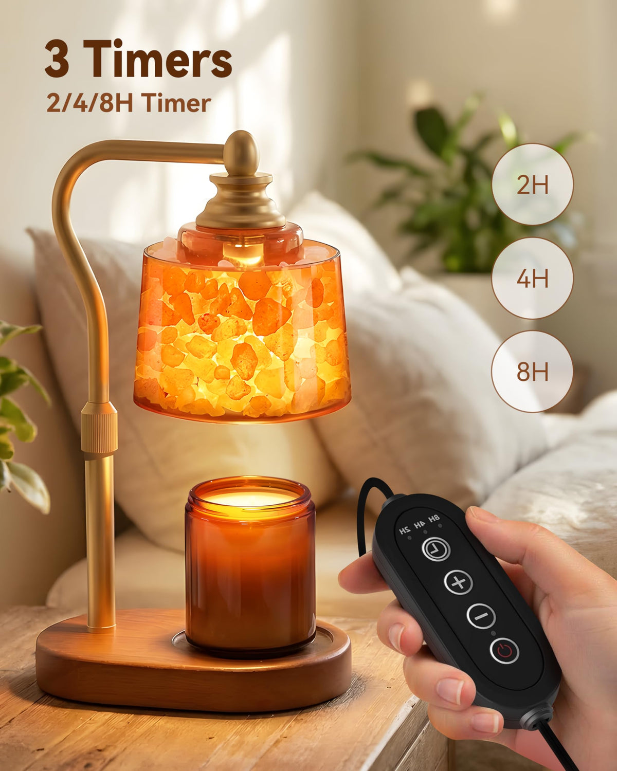 3-in-1 Candle Warmer Lamp F6511