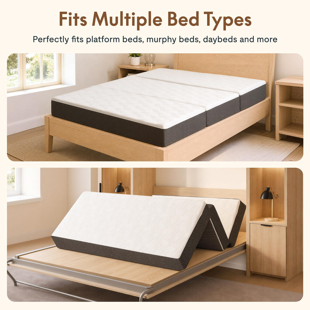 Queen 6" Tri-Fold Mattress D5445