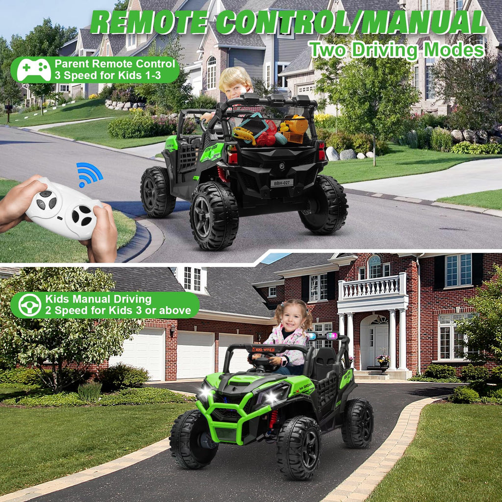 2 Seater 24V Powered Ride on Car with Remote X557964
