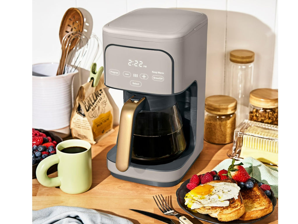 12-Cup Programmable Coffee Maker with Glass Carafe Q64522