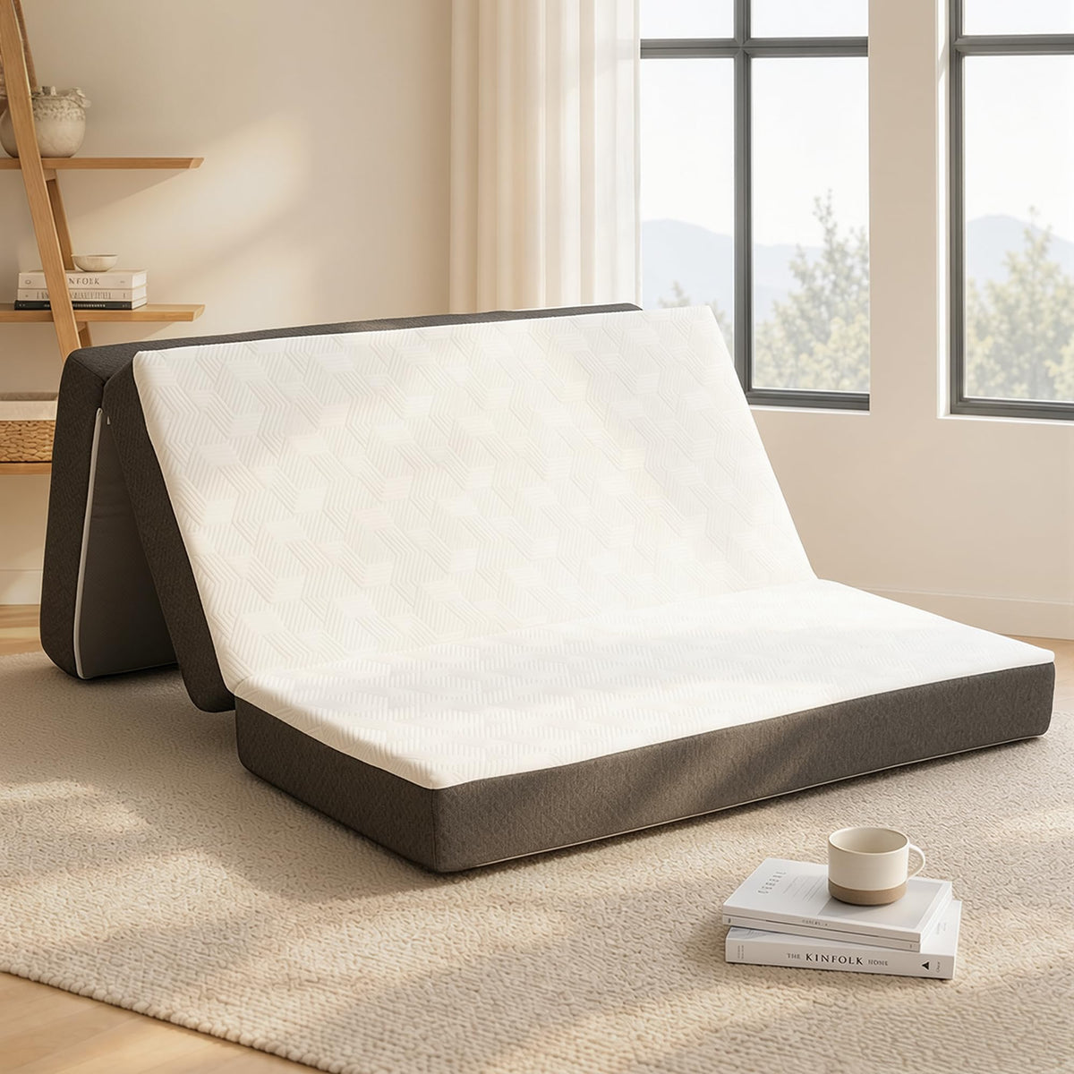 Queen 6" Tri-Fold Mattress D5445