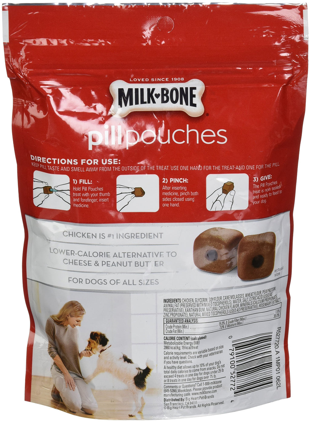Milk Bone Pill Pouches With Real Chicken K2165