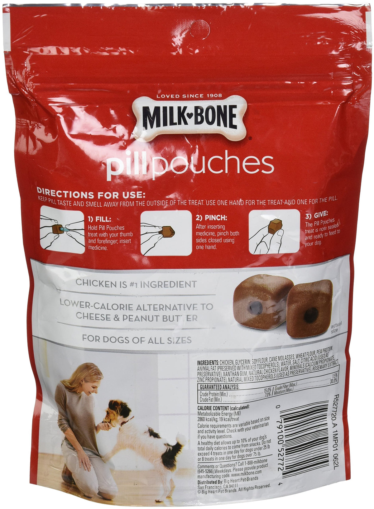 Milk Bone Pill Pouches With Real Chicken K2165