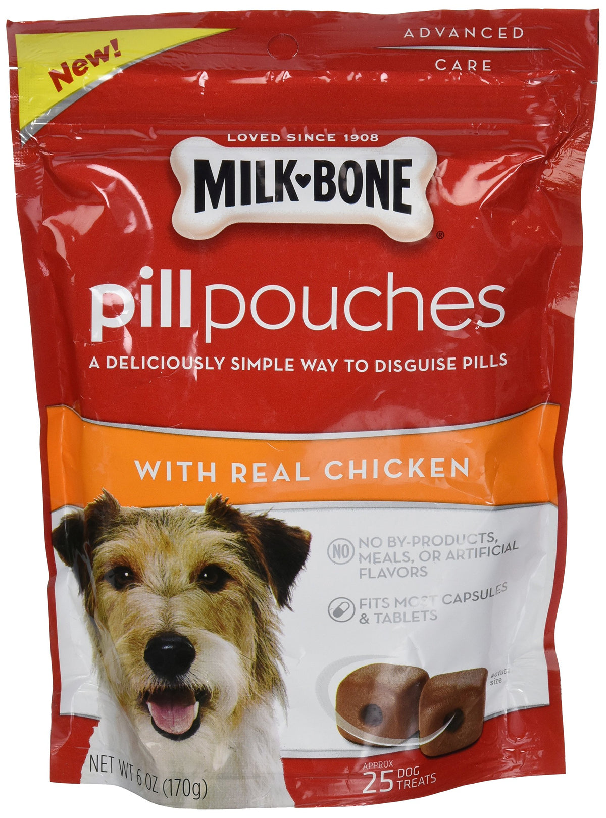 Milk Bone Pill Pouches With Real Chicken K2165