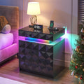 LED Night Stand with Charging Station M7811